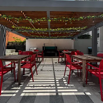zona bbq inside